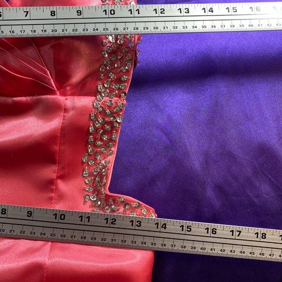 📌 Stunning Unique tailored Sexy Prom - Evening - Formal - Ball Dress / Beading - Picture 12 of 16